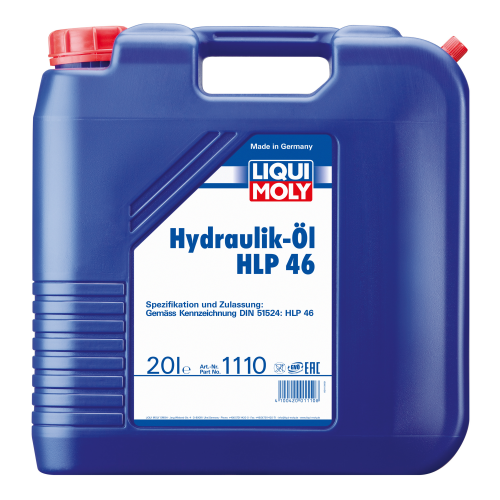 1110 LiquiMoly Мин. гидр.масло Hydraulikoil HLP 46 (20л) - 20 л
