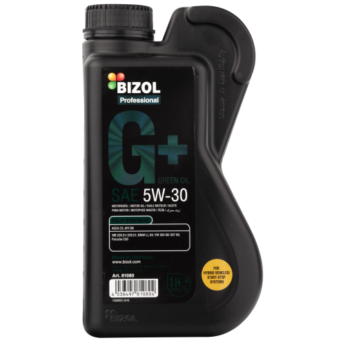 81080 BIZOL Синт. мот.масло Green Oil+ 5W-30 (1л) - 1 л
