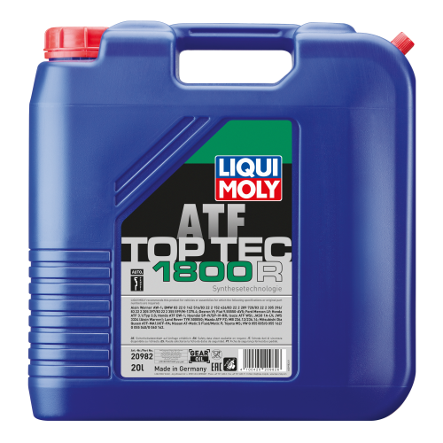 20982 LiquiMoly НС-синт. тр.масло д/АКПП Top Tec ATF 1800 R (20л) - 20 л