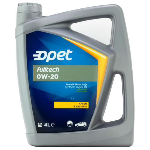 601370953 OPET Синт. мот.масло Fulltech 0W-20 SN GF-5 (4л) - 4 л