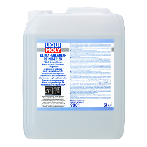 9001 LiquiMoly 2-х комп. жид.д/очистки кондиционера Klima-Anlagen-Reiniger 2K (5л) - 5 л