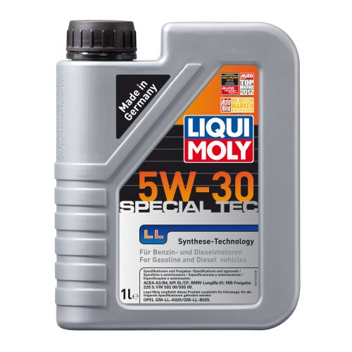 8054 LiquiMoly НС-синт. мот.масло Special Tec LL 5W-30 SL A3/B4 (1л) - 1 л