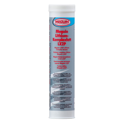 8645 Meguin Высокотемп.литиевая смазка д/подшипников meguin Lithium-Komplexfett LX2P (0,4кг) - 0,4 кг 8645 Meguin Высокотемп.литиевая смазка д/подшипников meguin Lithium-Komplexfett LX2P (0,4кг) - 0,4 кг