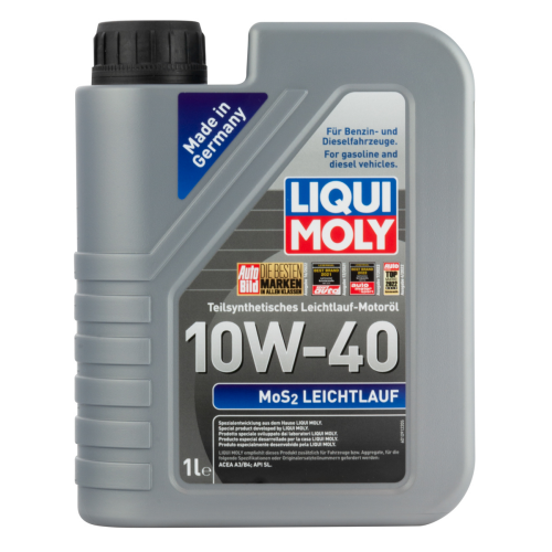 2626 LiquiMoly П/с. мот.масло MoS2 Leichtlauf 10W-40 (1л) - 1 л