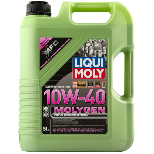 9951 LiquiMoly НС-синт. мот.масло Molygen New Generation 10W-40 (5л) - 5 л