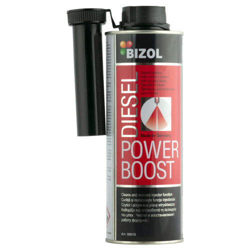 98015 BIZOL Комплекс. присадка д/диз. топлива  Diesel Power Boost (0,5л) - 0,5 л