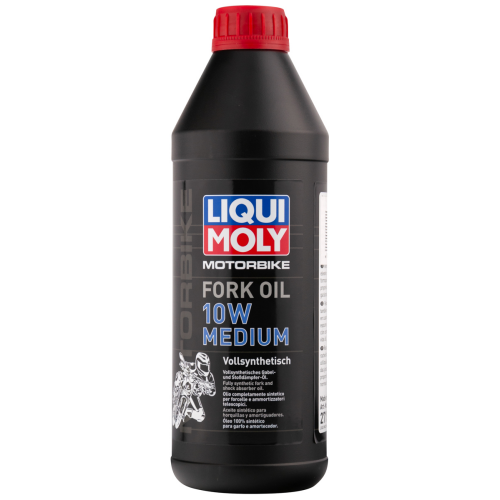 2715 LiquiMoly Синт-ое масло д/вилок и амортиз. Motorbike Fork Oil  Medium 10W (1л) - 1 л