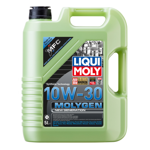 9978 LiquiMoly НС-синт. мот.масло Molygen New Generation 10W-30 SP GF-6A (5л) - 5 л