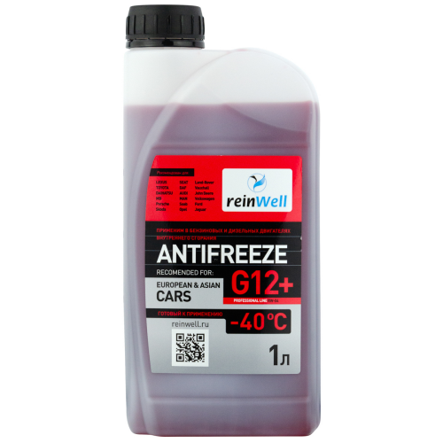 Антифриз G12+ - 1 л